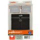 JUPIO Kit 2 batteries LP-E8 + Chargeur double